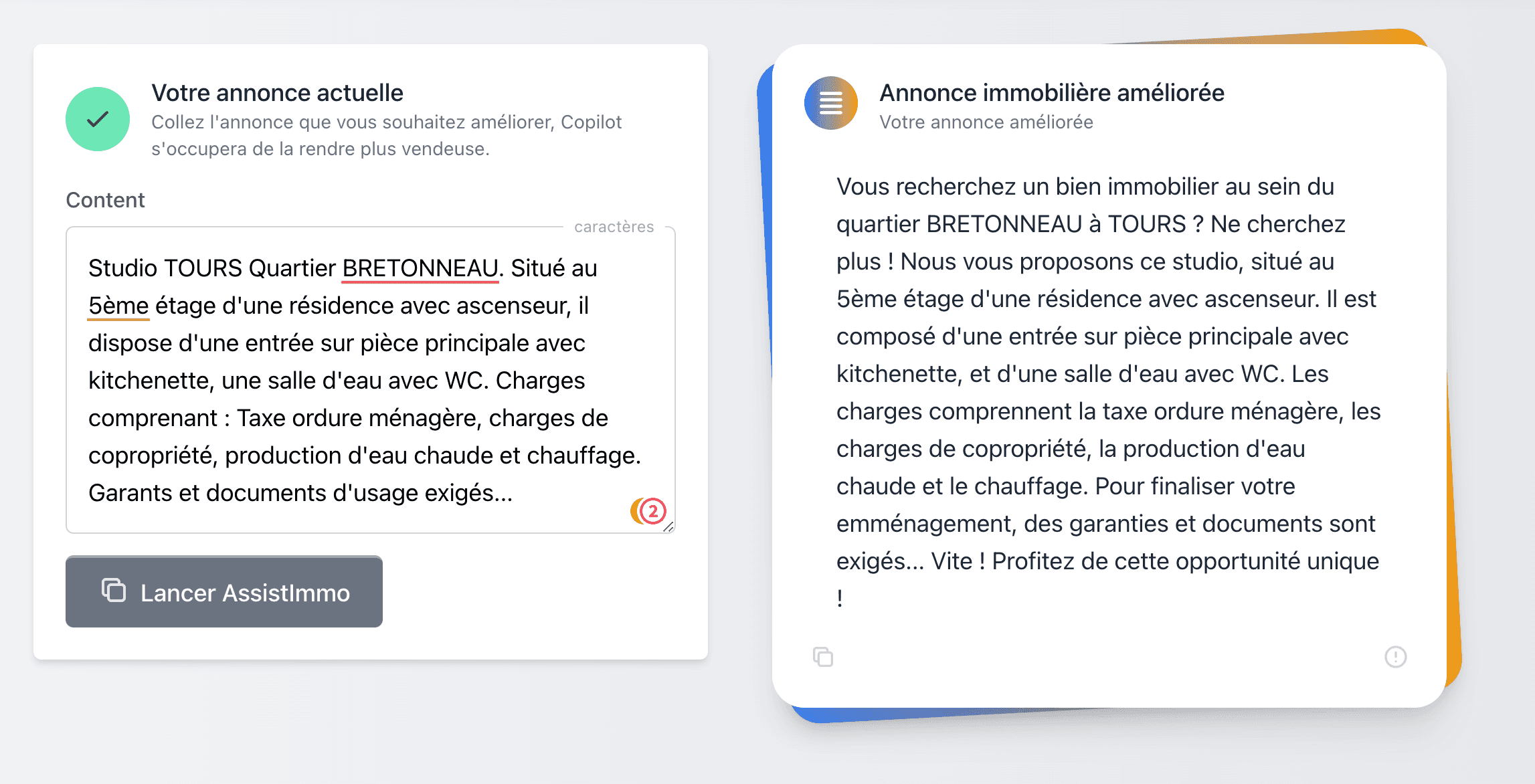 AutoCut dashboard